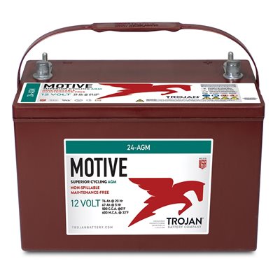 Trojan 24-AGM 12 volts 620MCA 80Ah Trojan 24-AGM 12 volts 620MCA 80Ah