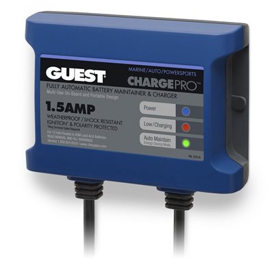 Guest 1.5 Maintainer 1.5A, 1 Bank, 120V Guest 1.5 Maintainer 1.5A, 1 Bank, 120V