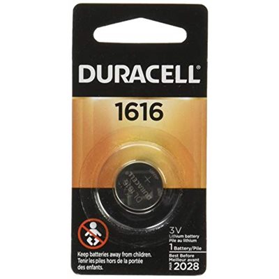 Duracell CR1616 carte de 1 Duracell CR1616 carte de 1