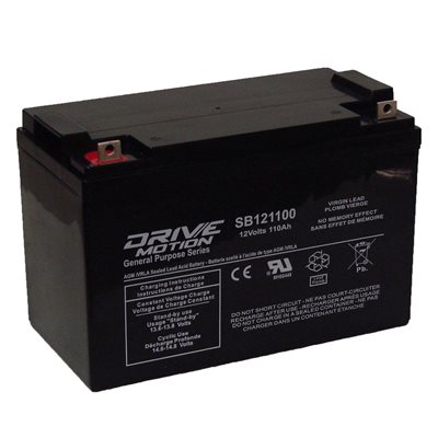 DriveMotion SLA (31) 12 volts 110Ah Term. B / DriveMotion SLA (31) 12 volts 110Ah Term. B /