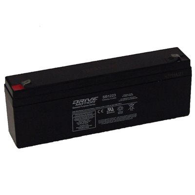 DriveMotion SLA 12 volts 2.3Ah Term. 3 / 16" DriveMotion SLA 12 volts 2.3Ah Term. 3 / 16"