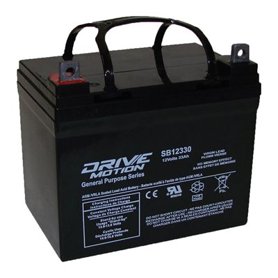 DriveMotion SLA 12 volts 33Ah Term. B DriveMotion SLA 12 volts 33Ah Term. B