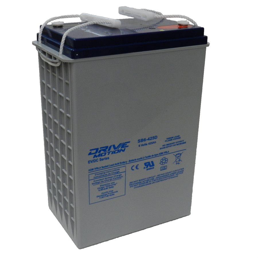 DriveMotion SLA (L16) 6 volts 425 Ahr Application Motive DriveMotion SLA (L16) 6 volts 425 Ahr Application Motive