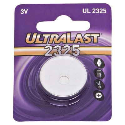 Pile bouton Ultralast (CR2325) Pile bouton Ultralast (CR2325)