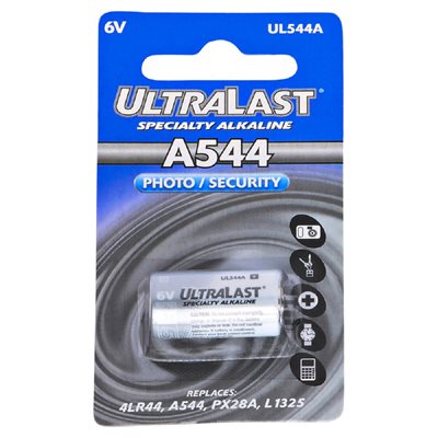Eveready A544, Duracell PX28A, IEC 4LR44, JIS 4LR44, Vinnic Eveready A544, Duracell PX28A, IEC 4LR44, JIS 4LR44, Vinnic