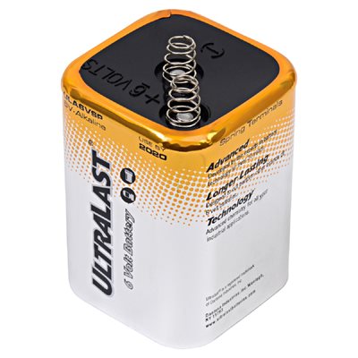 6V avec bornes à ressort 6V avec bornes à ressort
